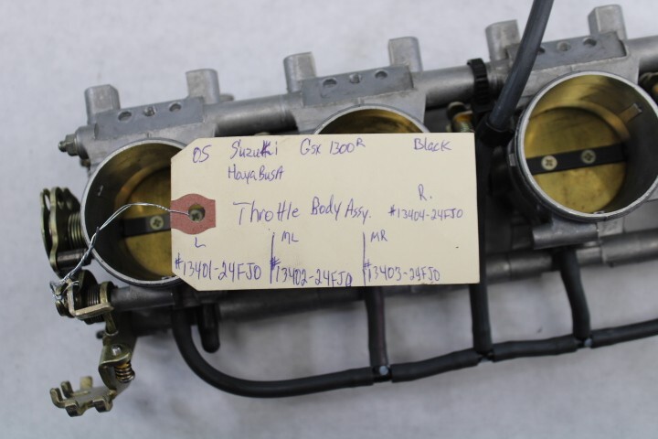 us OEM Suzuki Motorcycle 2005 GSX1300R Hayabusa Throttle Body 13404