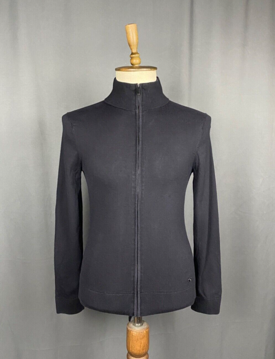 CHANEL MENSページ ベスト Chanel Men's Black Full Zip High Neck Sweater Size S-M | eBay