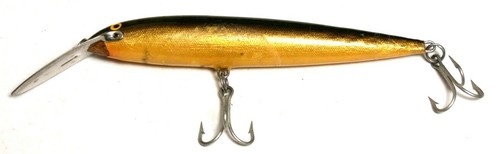 RAPALA MAGNUM FISHING LURE-VINTAGE--LARGE WITH 2 TREBLE HOOKS - Picture 3 of 5