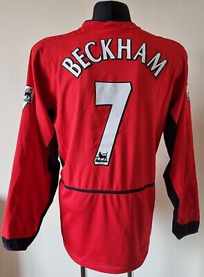 Manchester United 2002 - 2004 Home Nike long sleeve jersey Manchester United 2002 - 2004 Home Nike long sleeve jersey