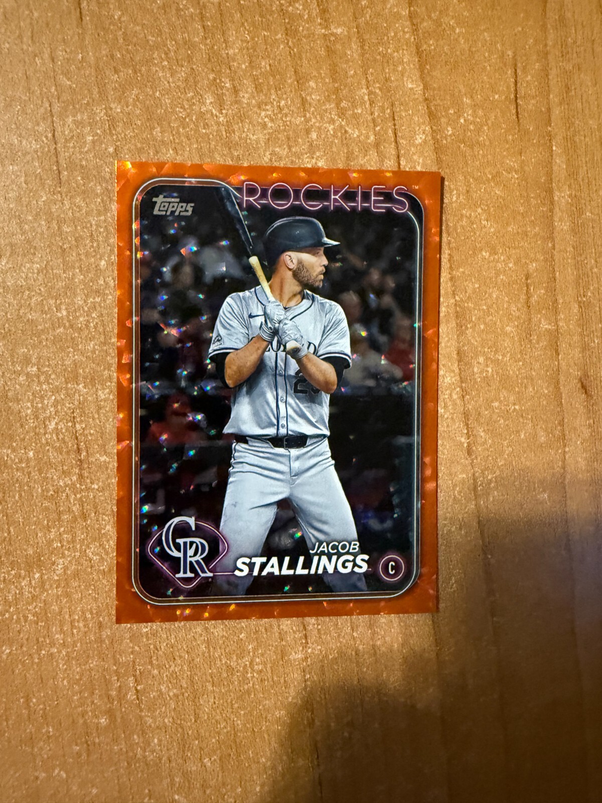 2024 Topps Update - Jacob Stallings - #US246 Orange Foil Parallel #d /299