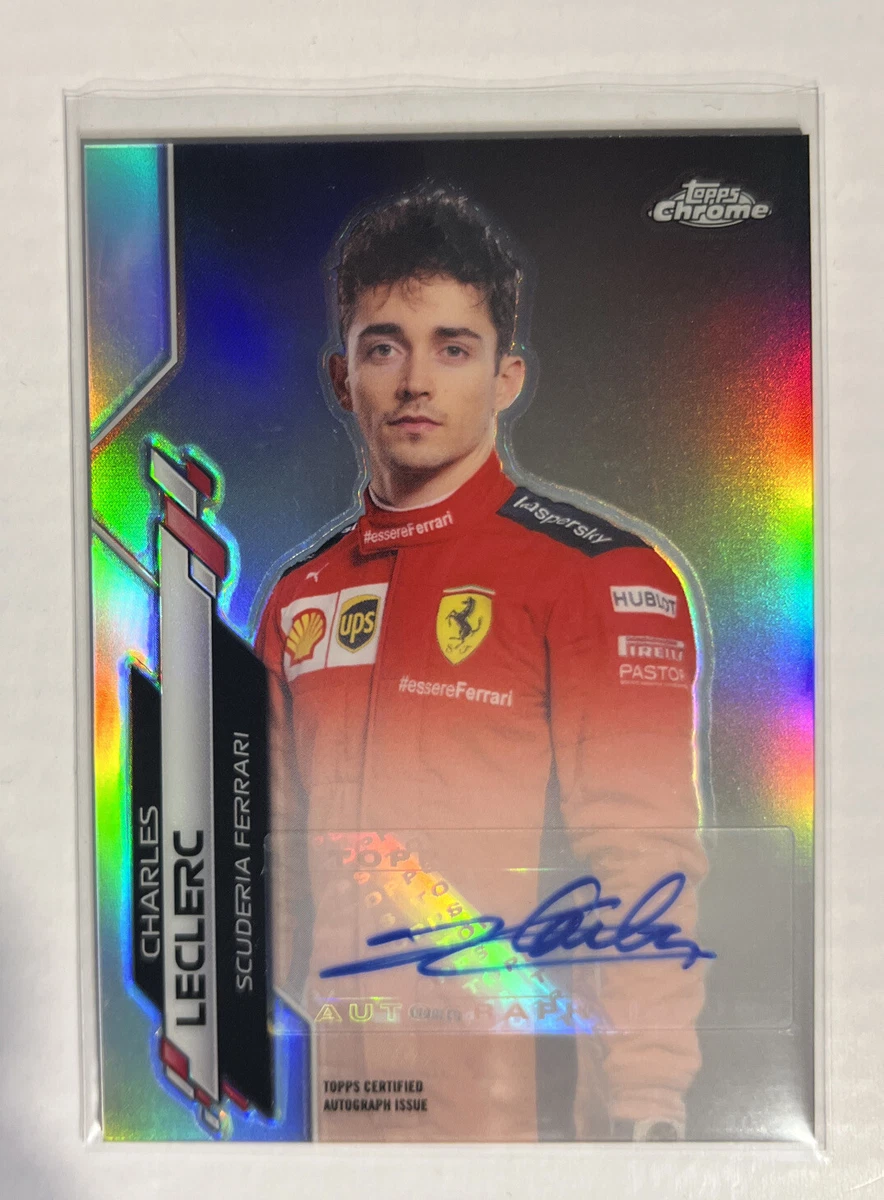 Charles Leclerc 2020 Topps Chrome Formula 1 Autograph /52 F1 