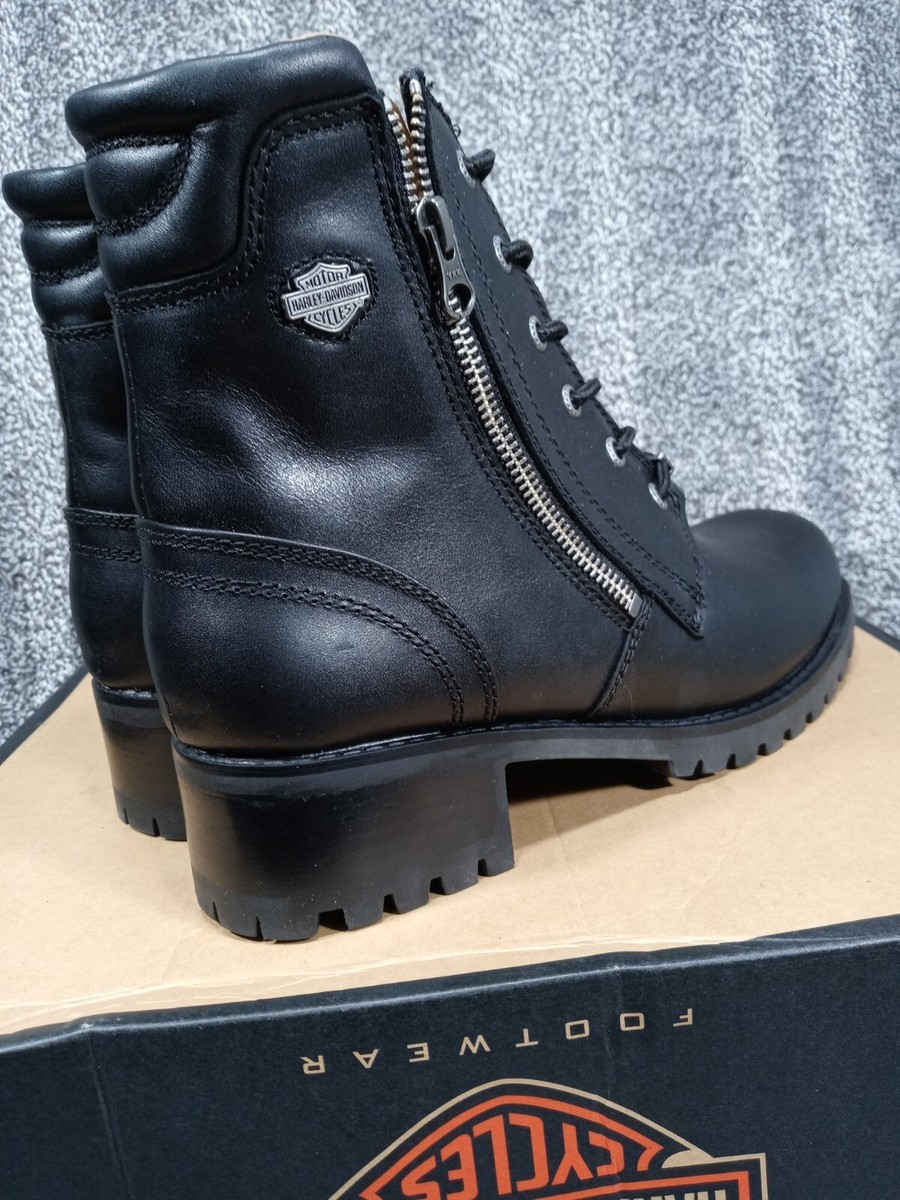 New Harley-Davidson sz 10 Womens Asher Tall High Black