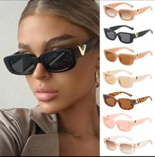 Small Oversized Ladies Women Sunglasses Desinger Big Frame Retro Vintage Fashion