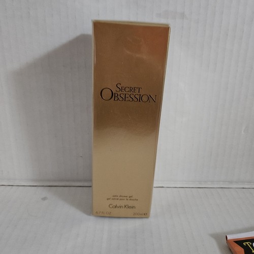 Calvin Klein - Secret Obsession Satin Shower Gel - 6.7 Oz Size - Sealed Pkg.