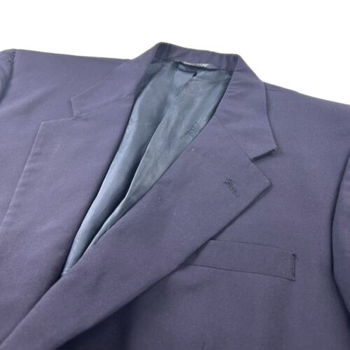 VTG Burberry Men's 100% Wool Metal Prorsum Button… - image 1