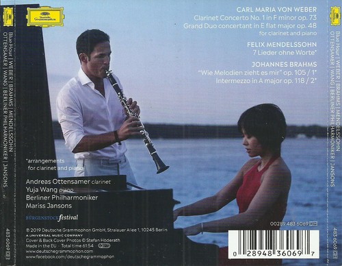 CD Blue Hour, Andreas Ottensamer, Mariss Jansons, BP, Weber Brahms Mendelssohn - Bild 2 von 2