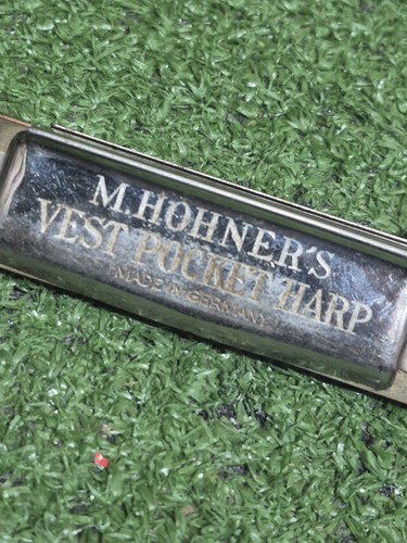 Vintage Hohner Mundharmonikas Bluesband, Weste Tasche, tolle kleine Harfe Germany Lot - Bild 9 von 9