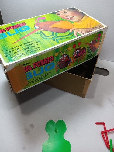 RARE TOY Hasbro Mr Potato head Bug , 1970 with box - Picture 6 of 7