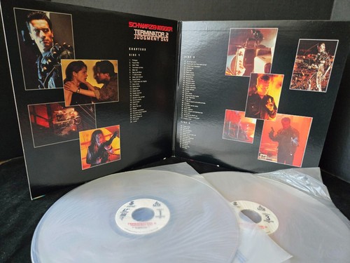 ✅ Terminator 2 Judgment Day Laserdisc 1991 CLV EXTENDED PLAY Schwarzenegger - Picture 9 of 9
