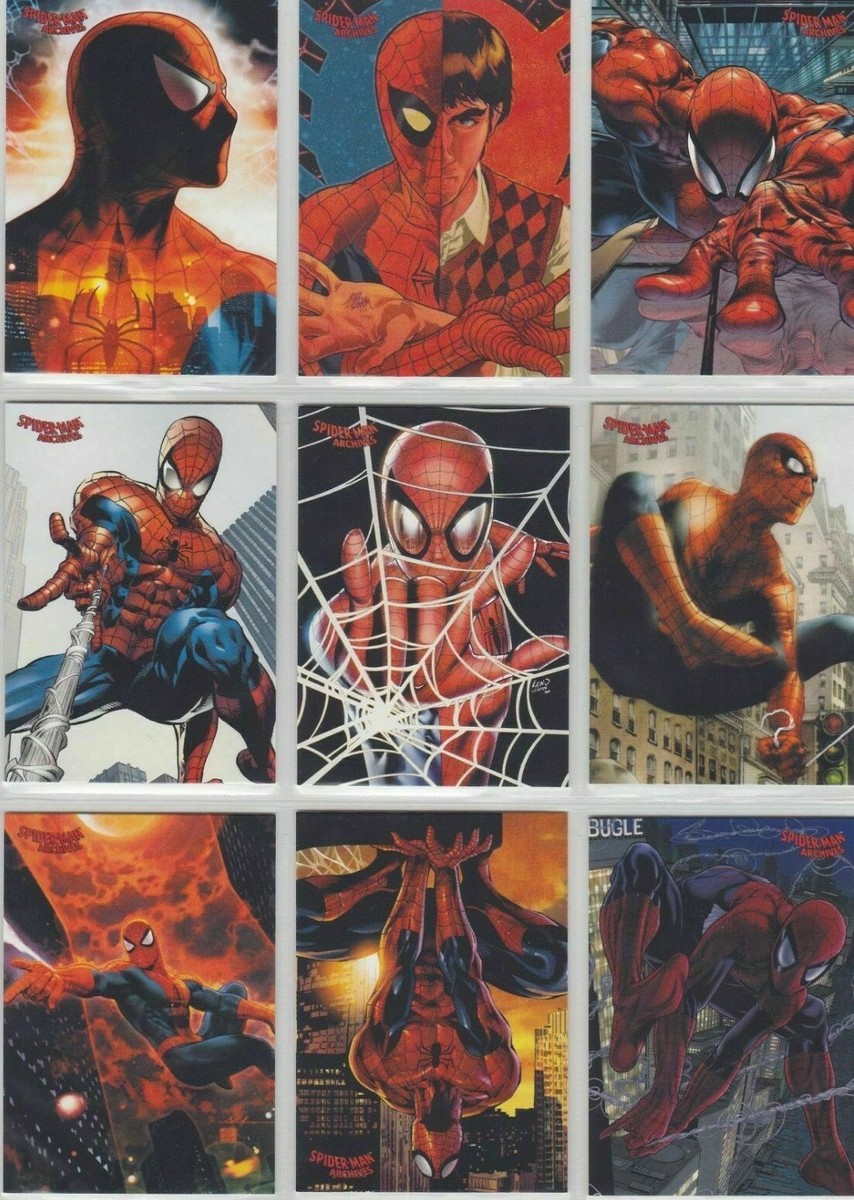 SPIDERMAN ARCHIVE CARDS Your Pick Finish your Marvel Set Quantity
