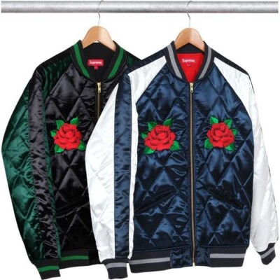 Supreme FW13 Satin Roses Bomber Size Large | eBay Supreme FW13 Satin Roses Bomber Size Large | eBay