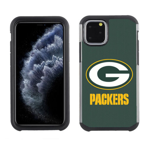 For Apple iPhone 15 - Official NFL Football Armor Hybrid Cover Case - Picture 21 of 32