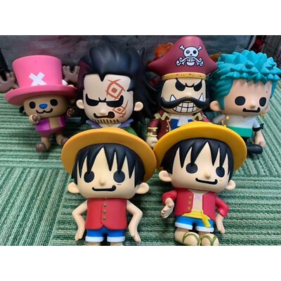 BANPRESTO ONE PIECE DX Soft Vinyl Figure Luffy Zoro Chopper Dragon