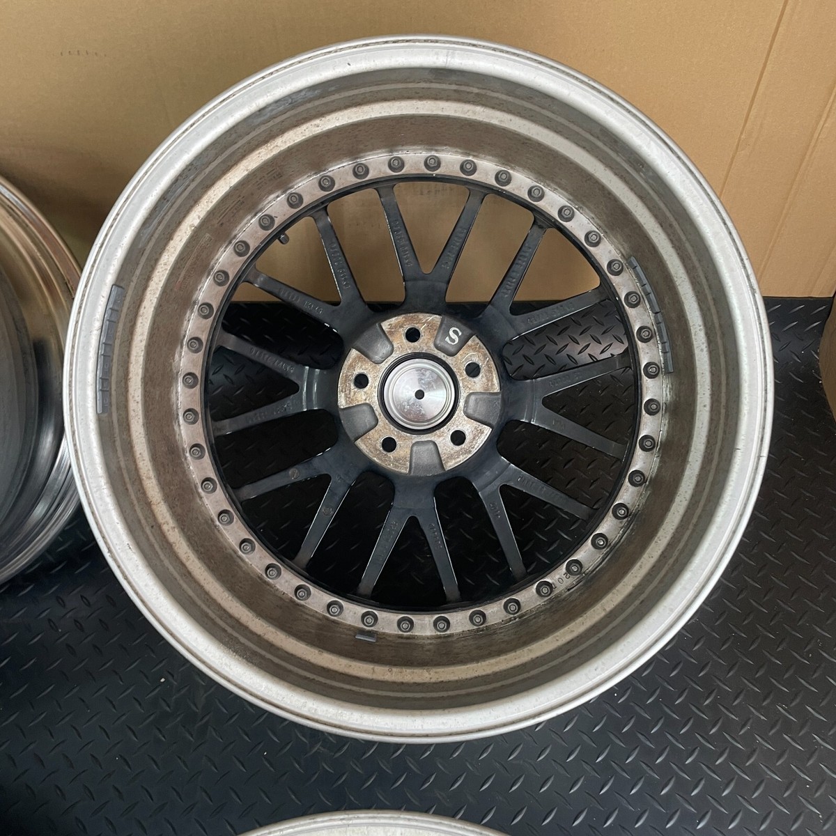 JDM SSR MS1 4Wheels no tires 20x9.5+22 MD 10.5+10 MD 5x114.3 BL | eBay