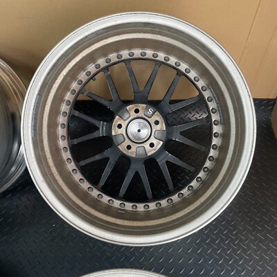 JDM SSR MS1 4Wheels no tires 20x9.5+22 MD 10.5+10 MD 5x114.3 BL | eBay