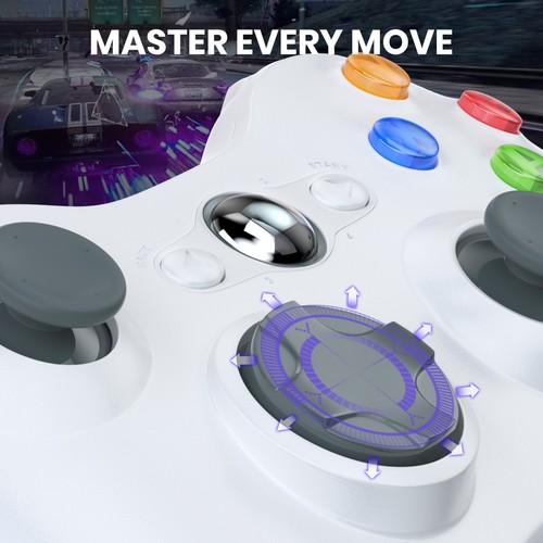 WIRED or Wireless XBOX 360 Gaming Controller for Xbox 360/360 Slim PC Windows - Picture 39 of 46