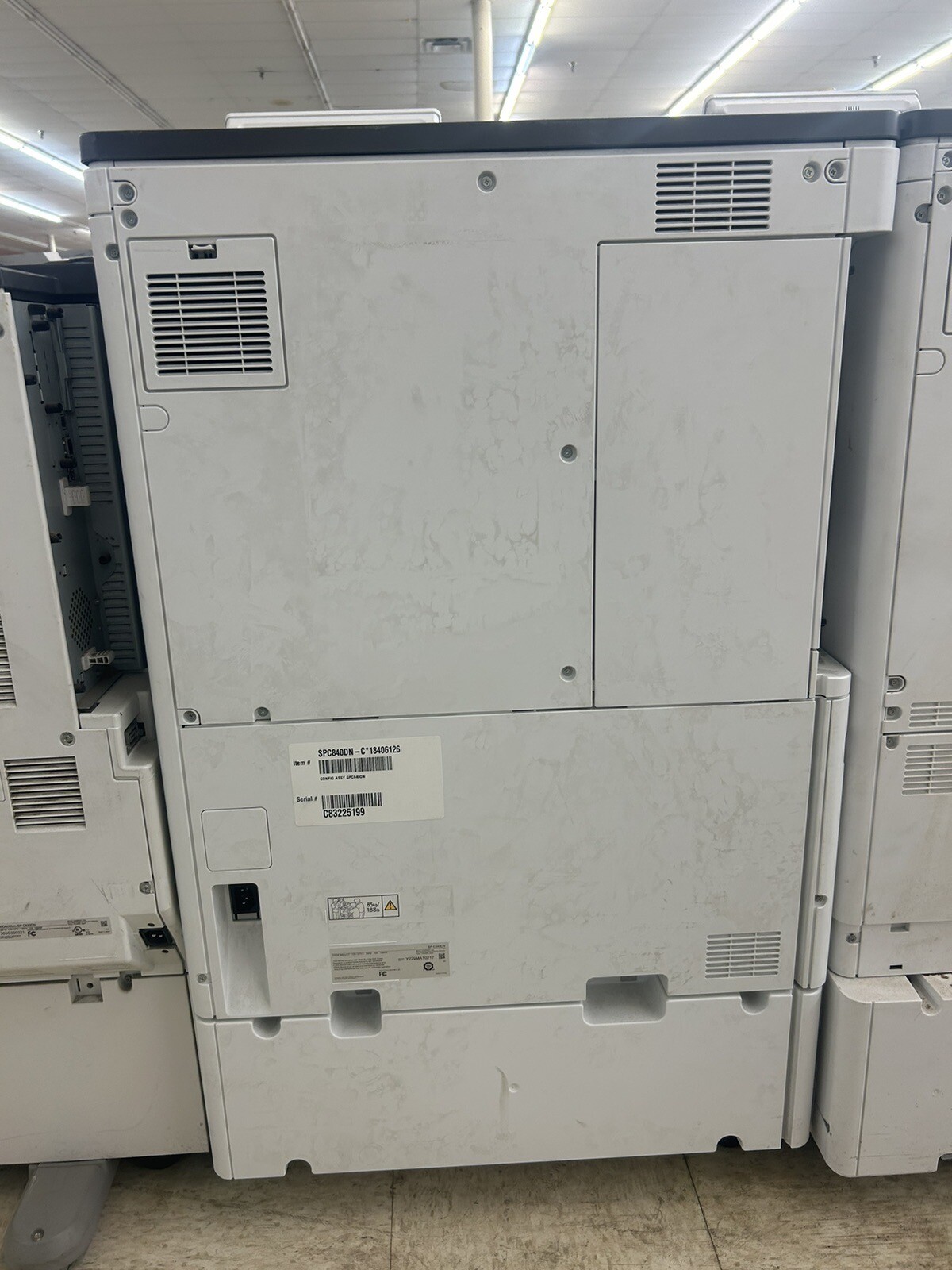 Ricoh SP C840dn Color Laser Printer eBay