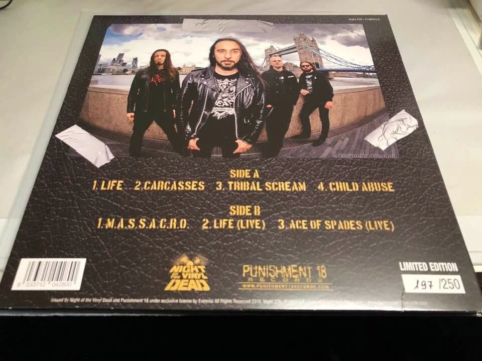 EXTREMA - ''THE OLD SCHOOL EP'' - RARE LIM. ITALY THRASH MLP 2016  NOTVD - Bild 2 von 4