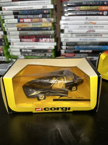VINTAGE Corgi 1:36 LOTUS ELITE Blue #382 Made in Great Britain NEW IN BOX 1983!