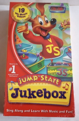 Jump Start Jukebox Factory Sealed VHS Video 2002 Knowledge Adventure Learning
