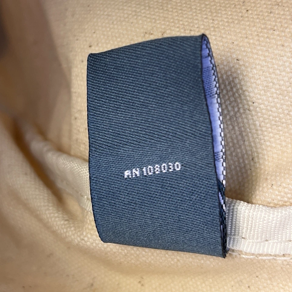 Boat Tote Bag Pickwick Jumpers HYP Cotton Vtg Blue Cream Canvas 20.5x16” - Image 4 of 4