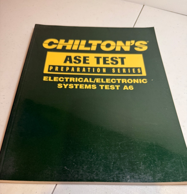 #ad CHILTONS Electrical Electronic Systems Test A6 ASE Test Preparation Series $20.96