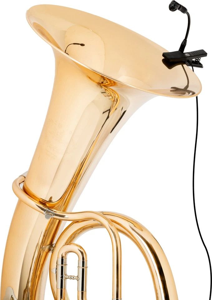 B-WARE Kondensator Clip Mikrofon Bläser Mikrofon Blasinstrumente Schwanenhals - Bild 4 von 4