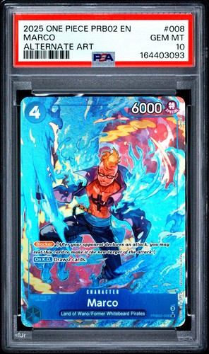 Marco (Alternate Art) graded PSA 10 for sale on eBay