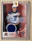 2025-26 SP Game Used Red Jersey Autographs Dalibor Dvorsky Rookie Auto /99