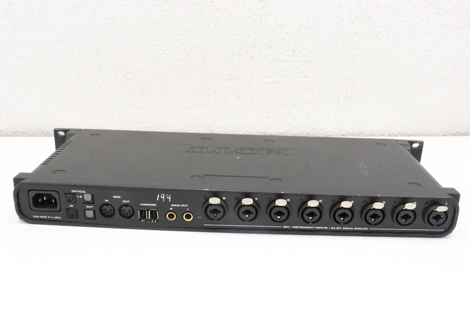 Motu 8Pre Firewire Audio Interface 8 Mic Preamps - Image 3 of 4