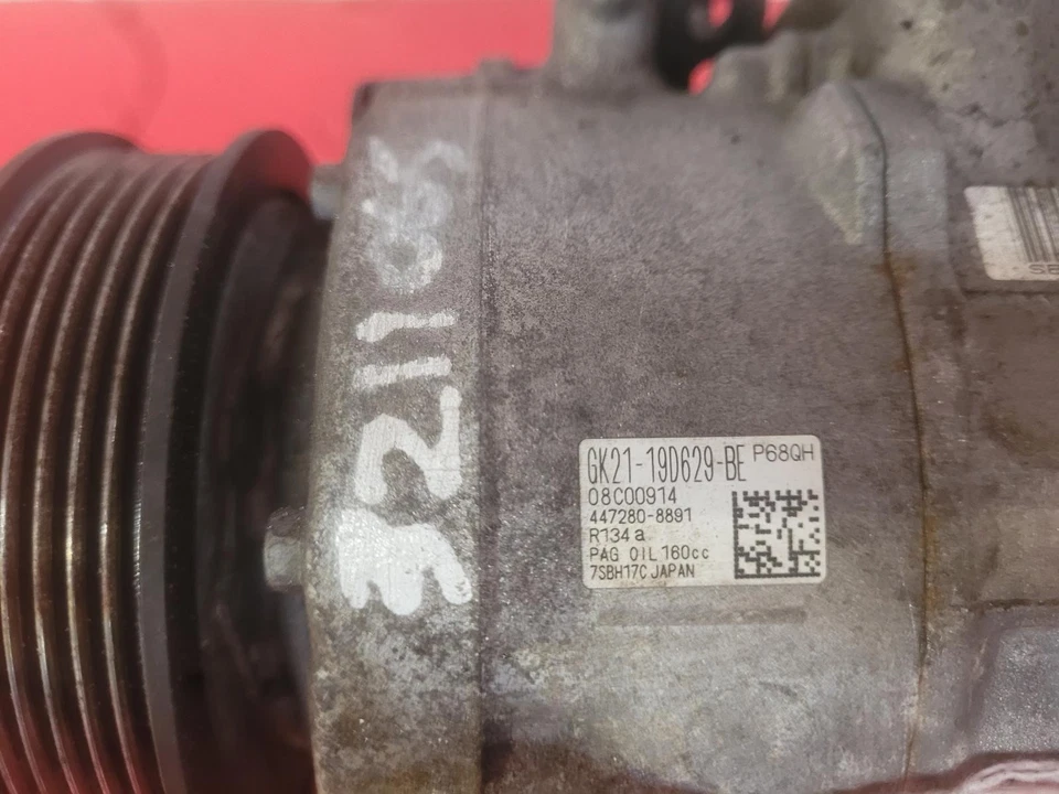 FORD TRANSIT CUSTOM AIR CON COMPRESSOR A/C PUMP 2020 2.0L DIESEL BKFB - Image 4 of 4