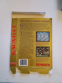 Original Gauntlet NES Game Box