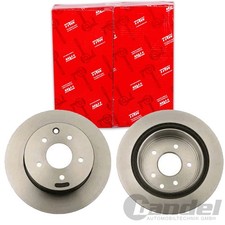 2X TRW BREMSSCHEIBEN 292mm BELÜFTET HINTEN PASSEND FÜR INFINITI G NISSAN 350Z