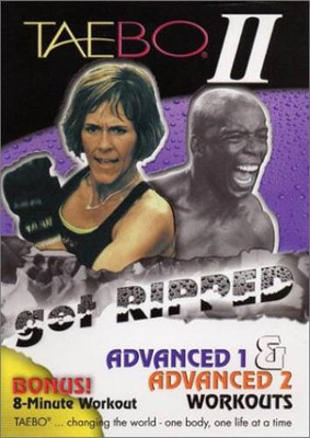 TaeBo II: Get Ripped Advanced Workout - DVD By Billy Blanks - GOOD