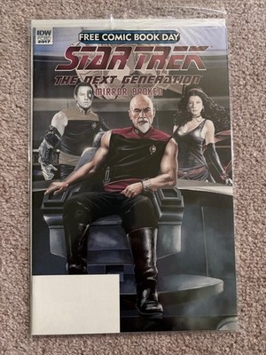 Star Trek Next Generation TNG Mirror Broken 2017 IDW FCBD Free Comic Book Day NM