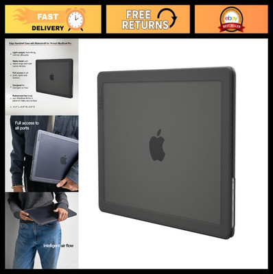 Protective Hardshell Case for MacBook Pro 14'' - Scratch Resistant, Rubber Feet,