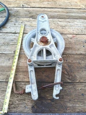 CAMPBELL SPECIALTY CO.  ALUMINUM  SNATCH RIGGING BLOCK PULLEY TOOL PART #A7410