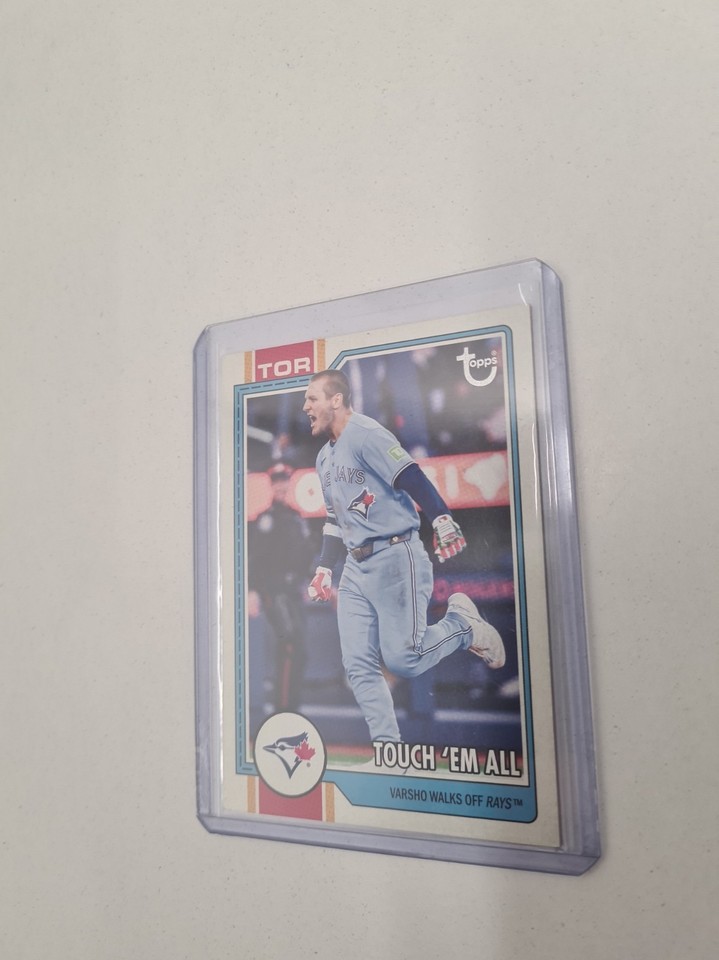 Topps Mlb Update Series Toronto Blue Jays Touch Em All Varsho /99 | eBay UK