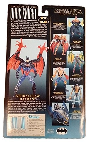 「バットマン」CLAW CLIMBER BATMAN　kenner社製フィギュア 1991 Kenner Batman Returns Boxed Action Figure - Claw