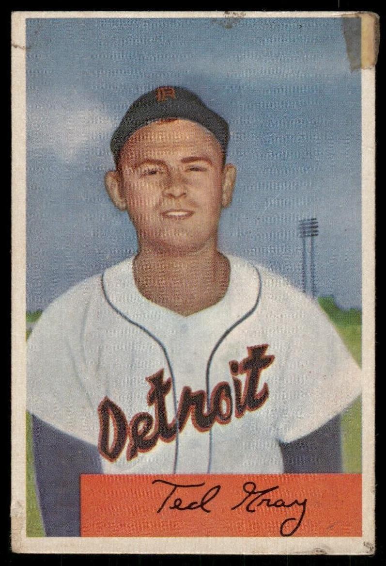 1954 Bowman #71 Ted Gray
