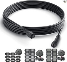 10FT 5Pin Extension Wire Cable Cord for RGBW Series LED Rock Lights 5Pin RGBW