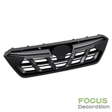 For SUBARU Crosstrek 21-2023 Front Bumper Upper Grille Assembly Dark Gray & BLK