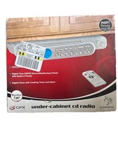 GPX Under-Cabinet CD Radio MP3 Ready with Remote Model KCCD6316DT