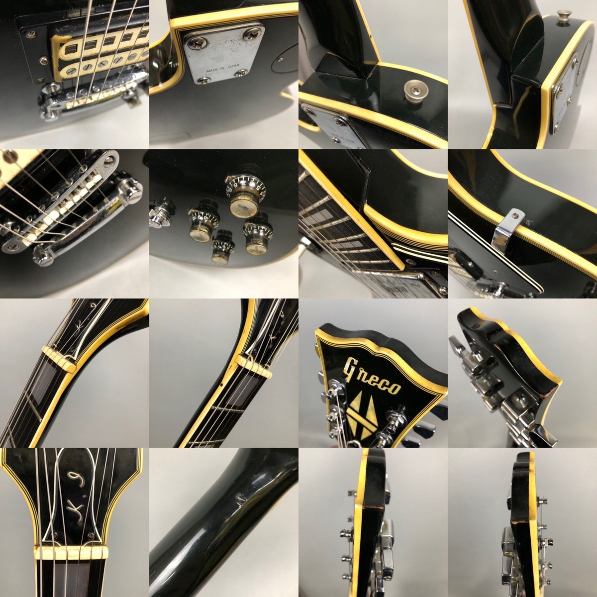 Used 70s Greco EG480B MIJ Vintage Lawsuit Les Paul Custom