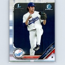 2019 Bowman Draft Jack Little #BDC-43 Chrome Los Angeles Dodgers