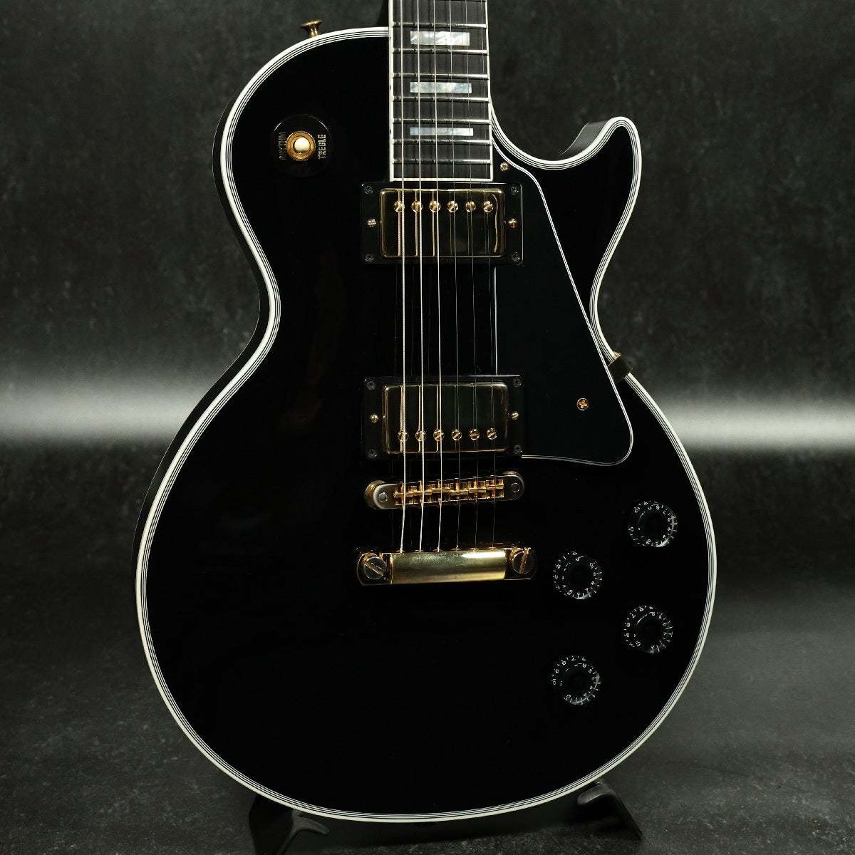 Gibson Custom Shop LES Paul Custom Ebony 2024 Used Electric Guitar [AUTH]