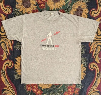 Dead Rising 2 Tape It or Die Promo Video Game T-shirt 