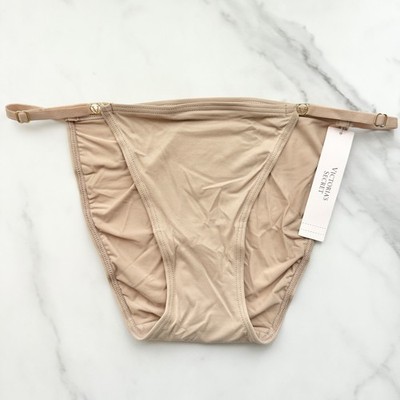 Victoria's Secret Love Cloud Smooth Adjustable String Bikini Panty Praline S/M