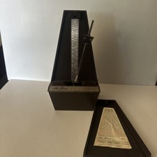 VTG Seth Thomas Metronome 1104 E500-000 Conductor 8  Tall Talley Made in USA